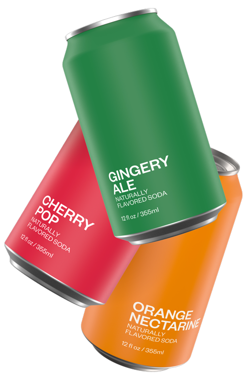 The New Classics | Gingery Ale, Cherry Pop, Orange Nectarine | United Sodas of America