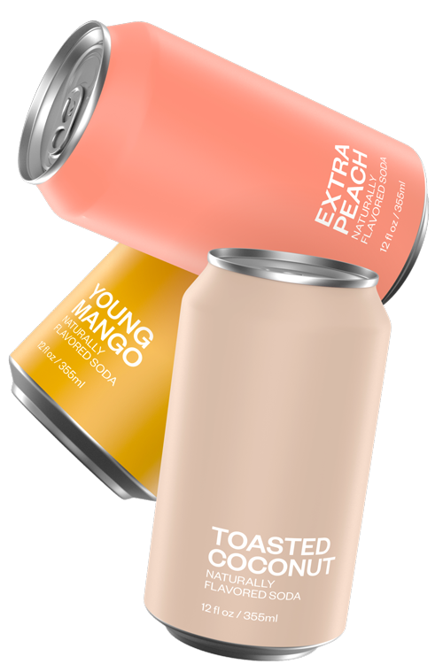 Toga Party | Extra Peach, Young Mango, Toasted Coconut | United Sodas of America